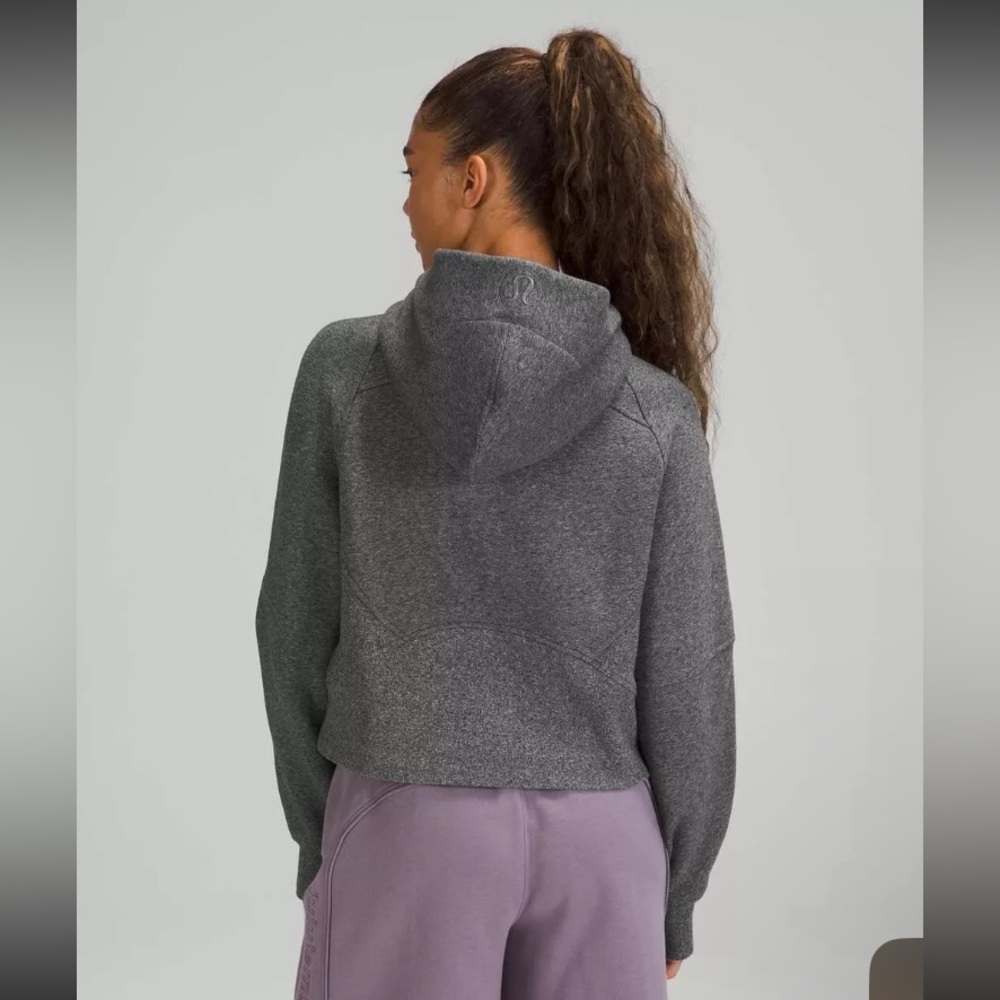 lululemon athletica Gray Zip-Up Hooded Sweatshirt - Picture 3 of 10